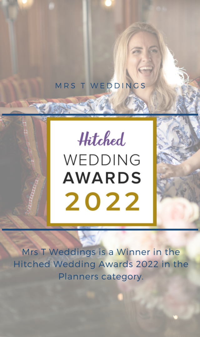 Hitched Wedding Awards 2022 - Mrs T Weddings