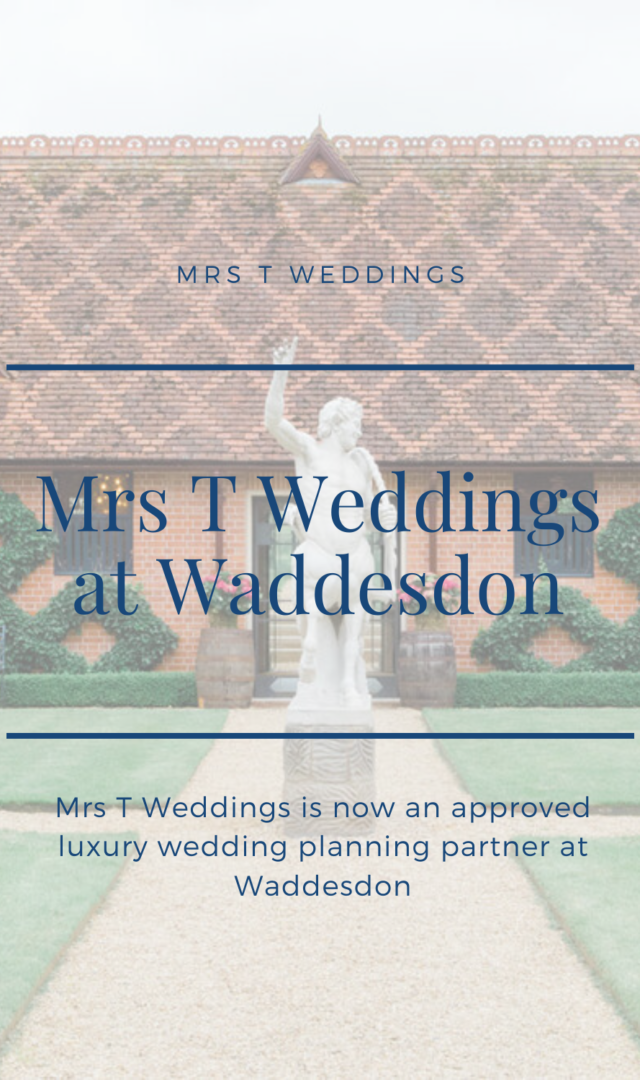 Mrs T Weddings at Waddesdon